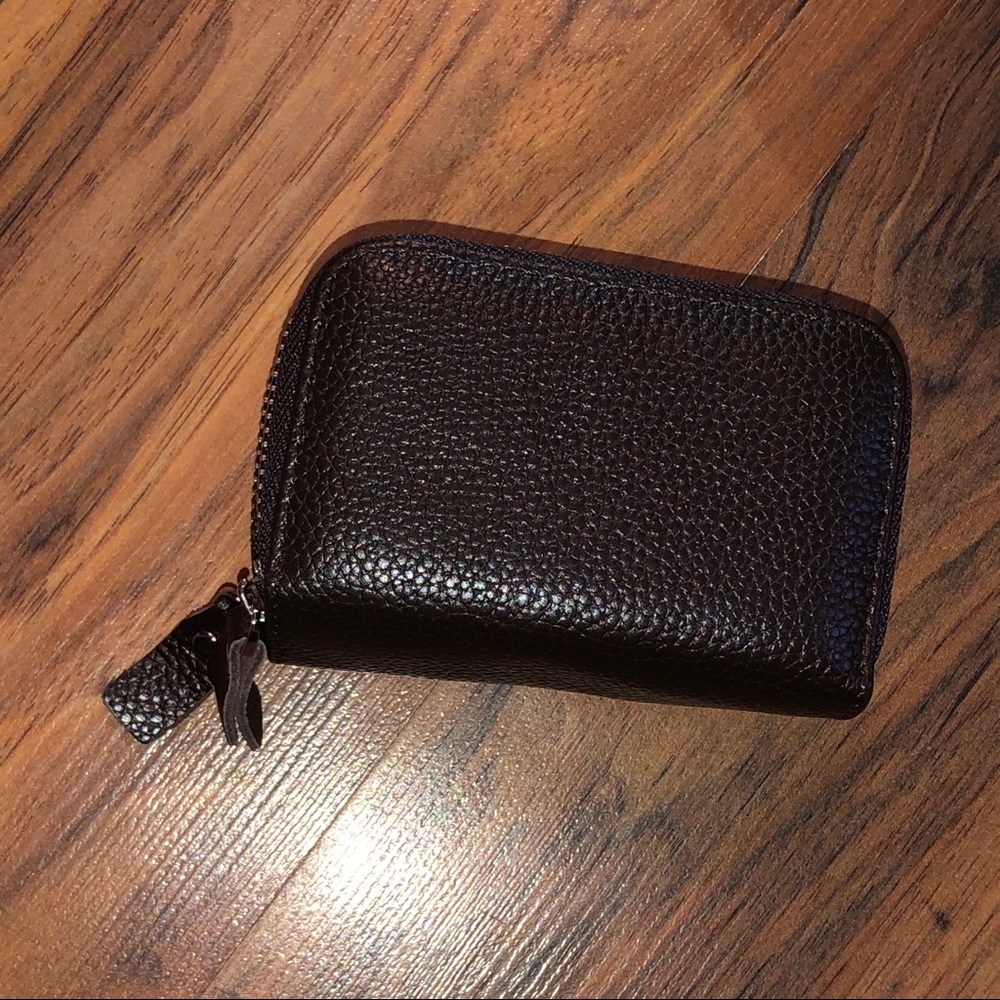 Genuine Leather RFID blocking safe card holder